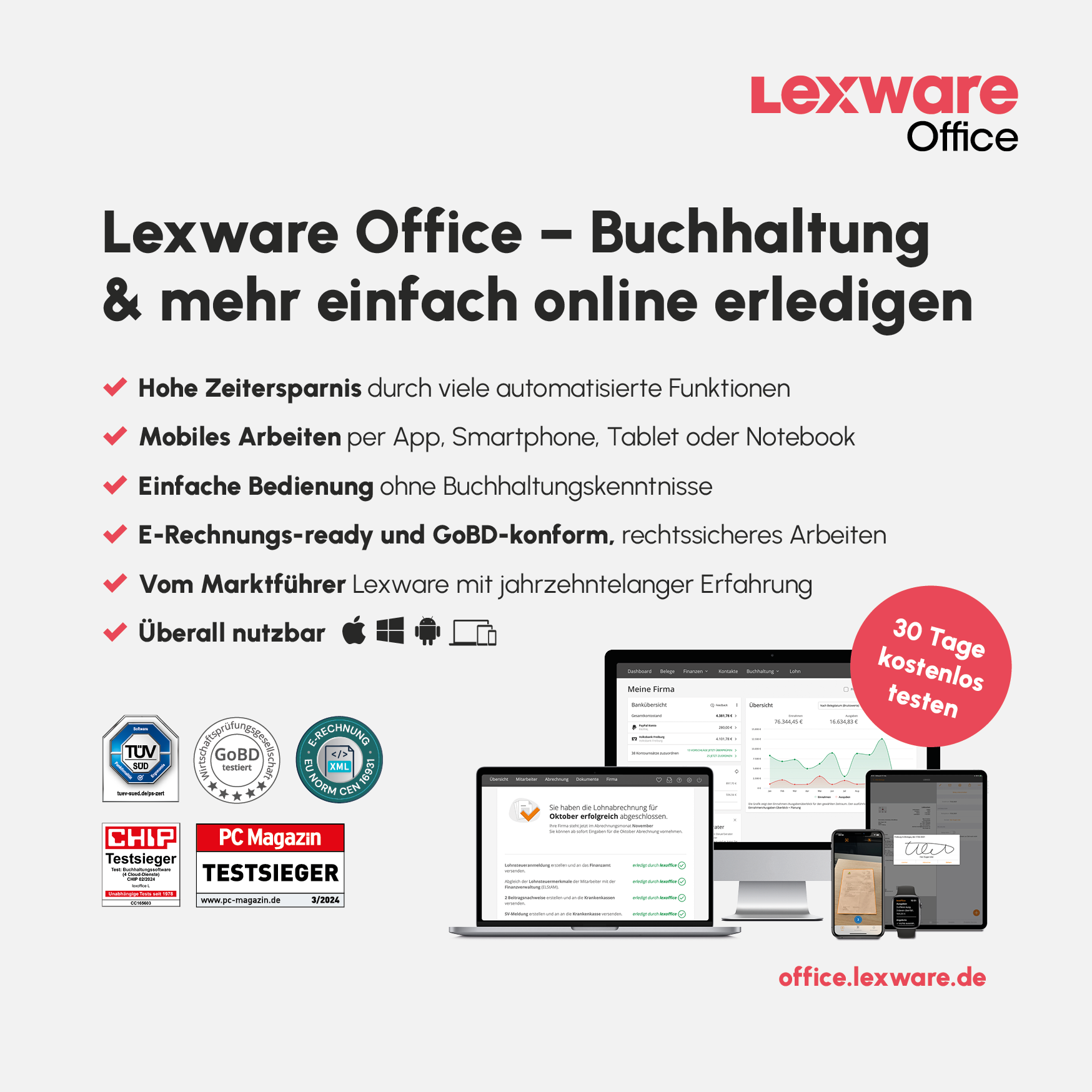 Lexware Office – Übersicht der Vorteile und Funktionen